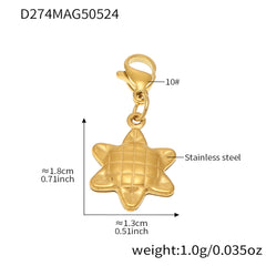 18K Gold-Plated DIY Charm and Chain Collection