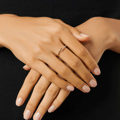 Daphne Pavé Adjustable Ring