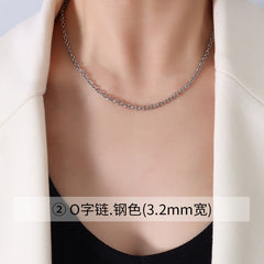 18K Gold-Plated Minimal Chain Necklace Collection