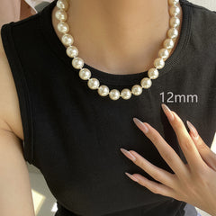 Marielle Vintage-Inspired Pearl Knot Choker Necklace