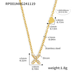 Cubic Zirconia Initial Jewelry Collection