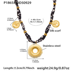 18K Gold-Plated Multi-Charm Necklaces