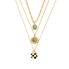 Turquoise and Enamel Pendant Necklace Designs