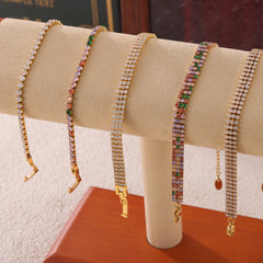 18K Gold-Plated Cubic Zirconia Tennis Bracelet Collection
