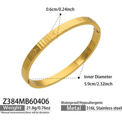 Geometric Cubic Zirconia Bangle Collection