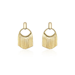 Nadine Statement Tassel Drop Earrings No. 473019