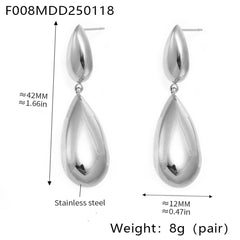 Teardrop Earrings or Bead Necklace