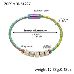 Polished and Cubic Zirconia Bracelet Designs