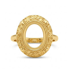 Nadine Turquoise Adjustable Ring