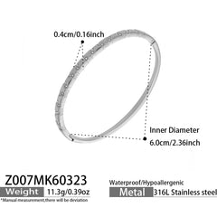 Slim Heart & Stone-Accent Bracelet Designs