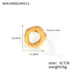 Open Geometric Ring Collection