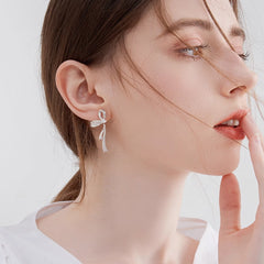 Marielle Dainty Pavé Butterfly Stud Earrings