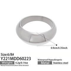 Sculptural Geometric Ring