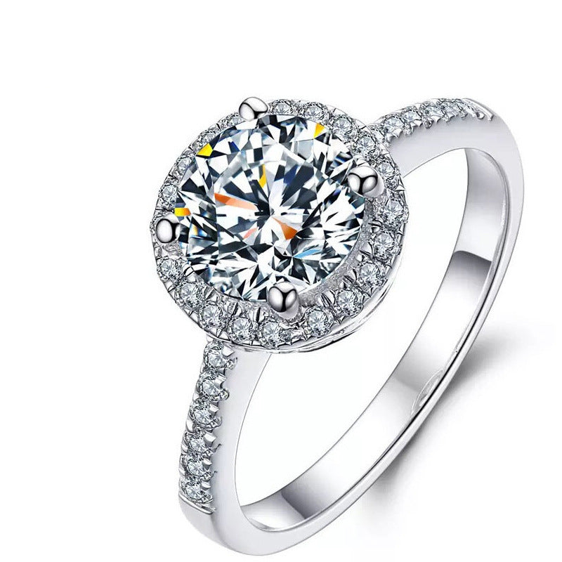 Lumière Charm Ring on a clean background