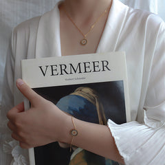 Enamel Daisy Necklace, Bracelet or Cuff