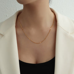 Fine Y Drop Necklace or Layering Set