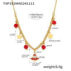Festive Enamel Christmas Jewelry Collection