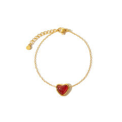 Camille Heart Bracelet