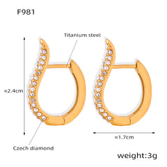 Stone-Set Statement Hoop Earring Collection