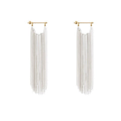 Camille Vintage-Inspired Tassel Drop Earrings