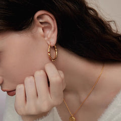 Nadine Vintage-Inspired Hoop Earrings No. 286459