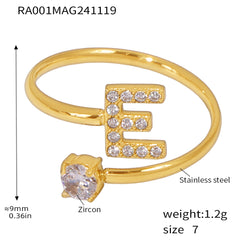 Cubic Zirconia Initial Jewelry Collection