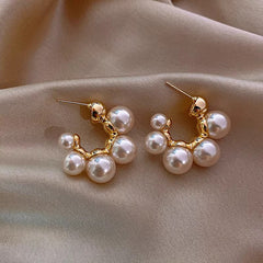 Marielle Vintage-Inspired Pearl Stud Earrings No. 786043