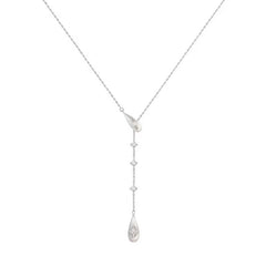 Camille Vintage-Inspired Teardrop Necklace