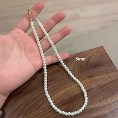 Nicolette Vintage-Inspired Pearl Choker Necklace No. 154235