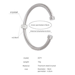 Sculptural Stainless Steel Bangle & Ring Designs