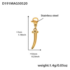 18K Gold-Plated DIY Charm and Chain Collection