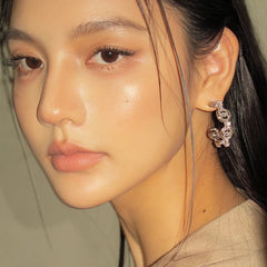 Nicolette Vintage-Inspired Pavé Stud Earrings No. 747195