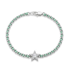 Marielle Textured Star Cord Bracelet