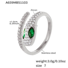 Cubic Zirconia Openwork Statement Ring Designs