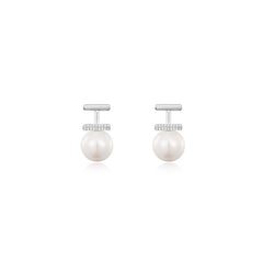 Nadine Vintage-Inspired Pearl Drop Earrings