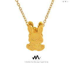Rabbit Pendant Necklace