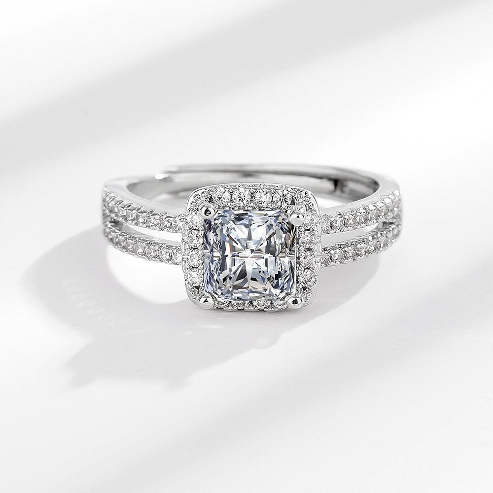 Lumière Charm Ring on a clean background
