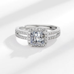 Lumière Charm Ring on a clean background
