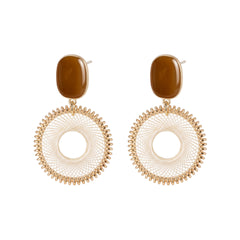 Camille Boho Hoop Earrings