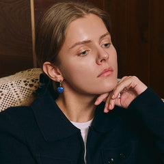 Nicolette Heart Stud Earrings