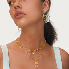 Daphne Dainty Bow Necklace