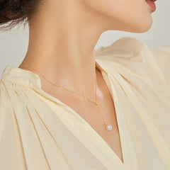 Nicolette Vintage-Inspired Pearl Pendant Necklace