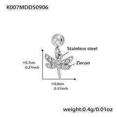 18K Gold-Plated Cubic Zirconia Charms and Chain Designs
