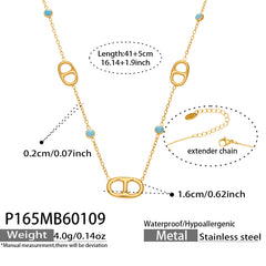 Rose or Heart Stone-Accent Pendant Necklace