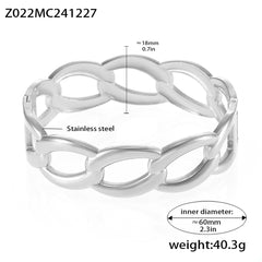 18K Gold-Plated Statement Bangle Designs