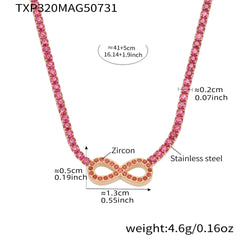 Infinity Cubic Zirconia Jewelry Separates