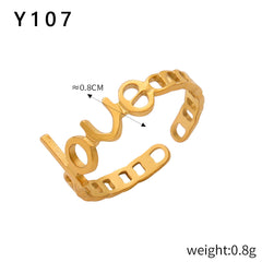 Geometric Open Statement Ring Collection