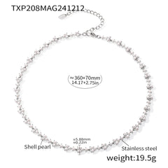 Pearl-Look Bead Necklace or Bracelet