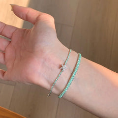 Marielle Textured Star Cord Bracelet
