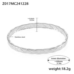 Open Heart and Textured Bangle Designs